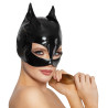 Black Level Masque Chat en Vinyle Cat Mask Noir